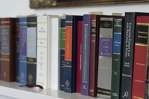 Gavel on a desk