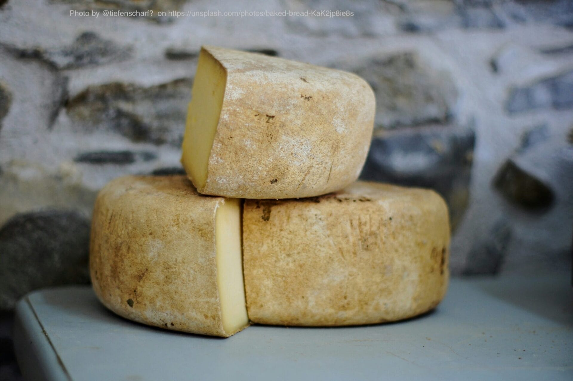 artisan cheese wheels